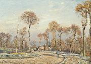 Camille Pissarro The Road to Versailles oil painting picture wholesale